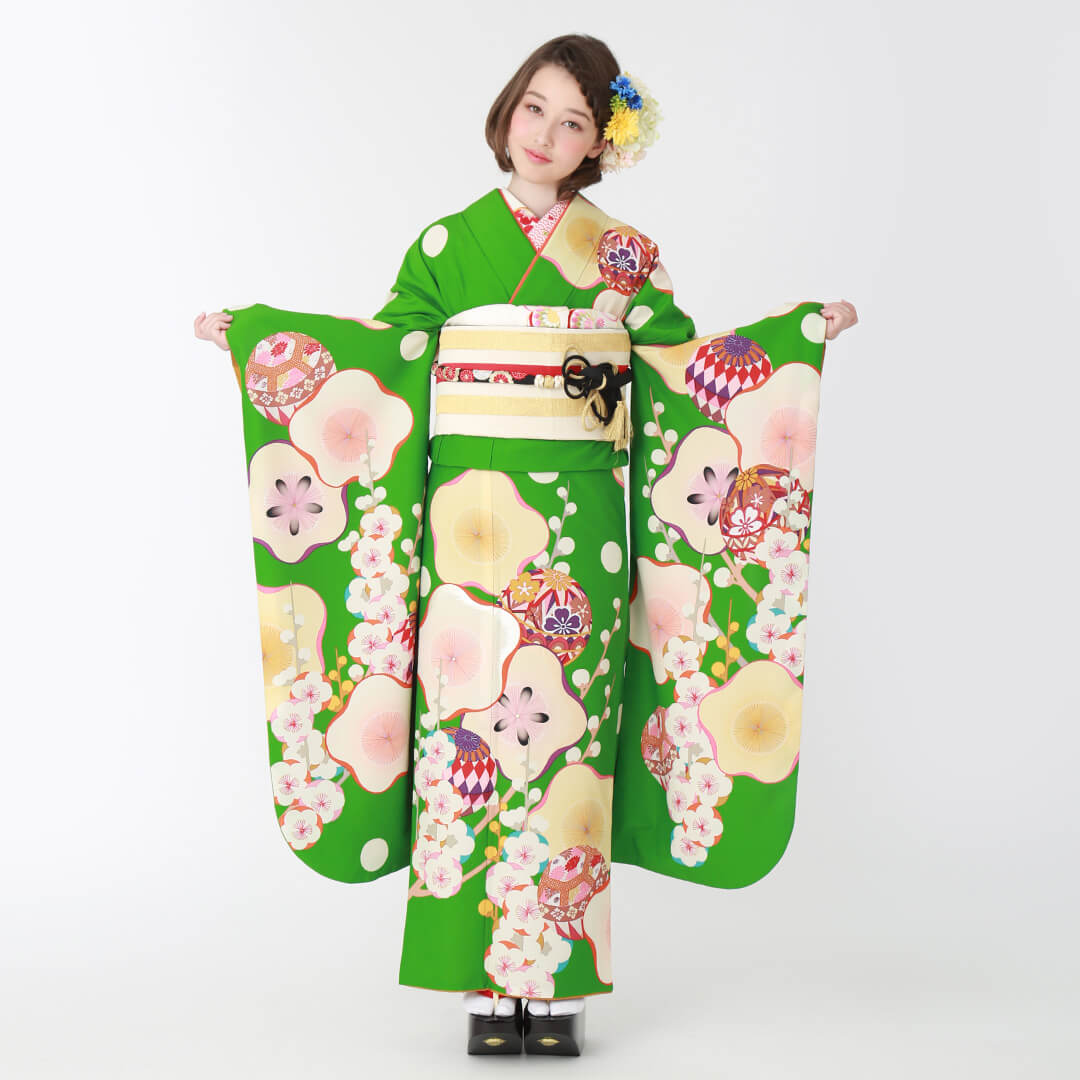 振袖柄見せポーズ03
