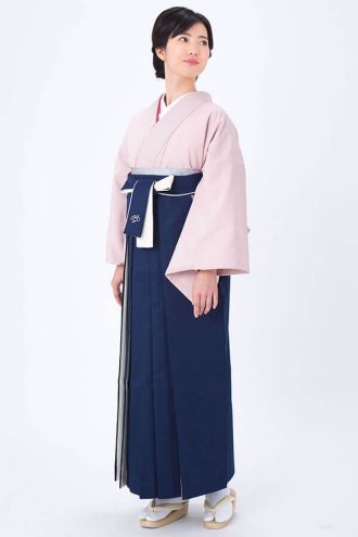 先生袴 | H1257 ピンクベージュ　吉祥宝づくし