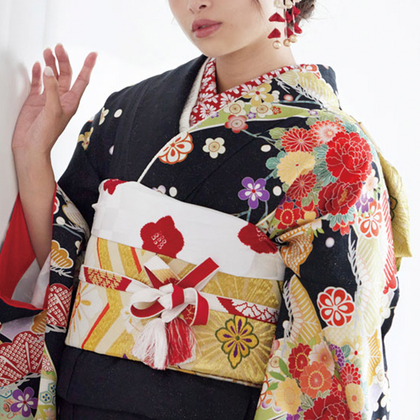 [ｸﾞﾚｰﾄﾞｱｯﾌﾟ]帯揚げ･帯締め